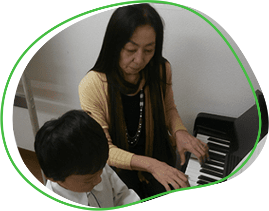 ピアノ教室の様子